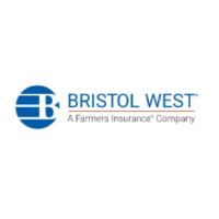 The bristol west logo is a farmers insurance company.