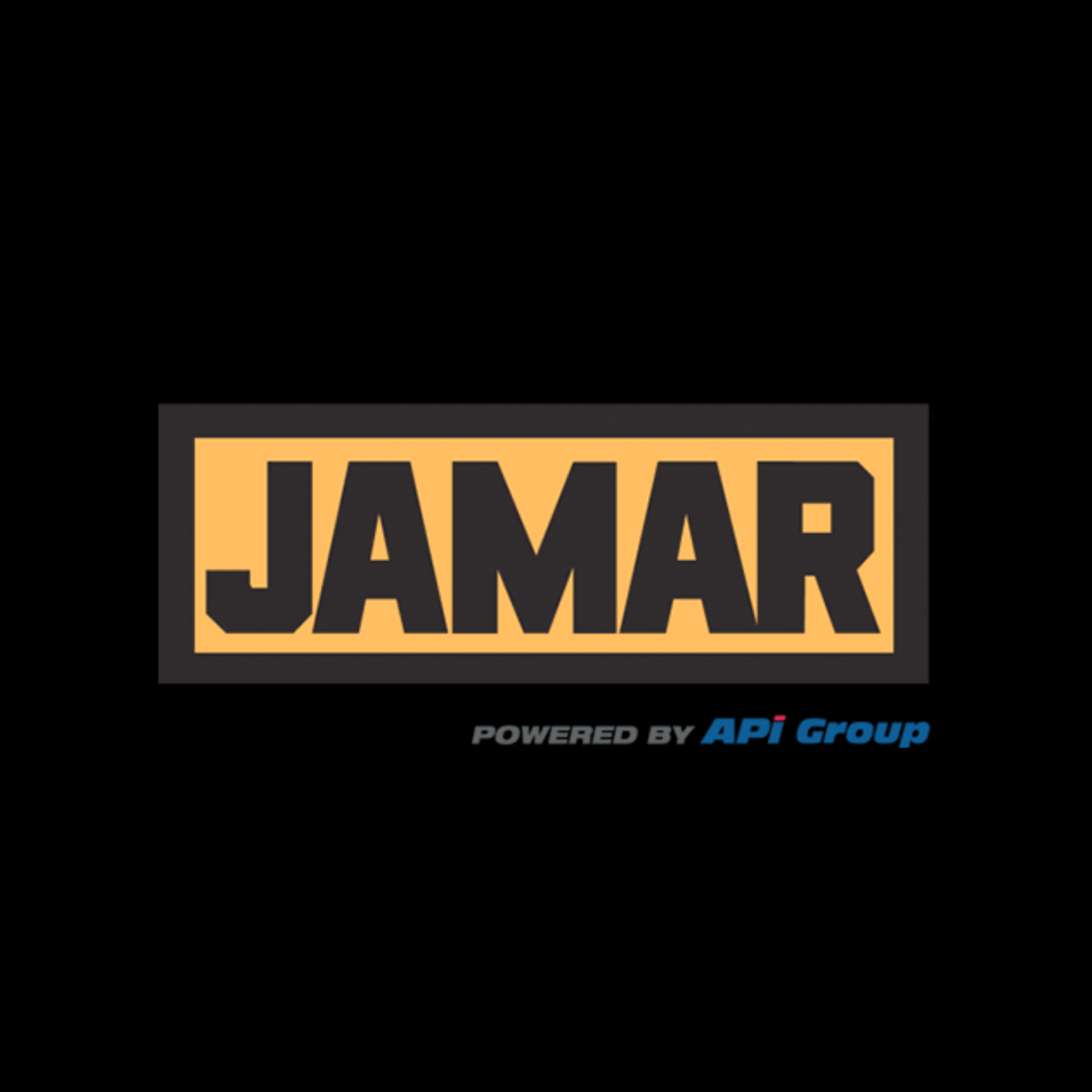 The jamar logo is powered by api group