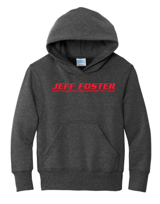 A hoodie that says jeff foster on it