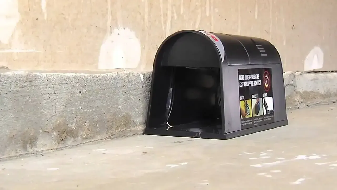 Un dispositif électrique de piégeage des rats