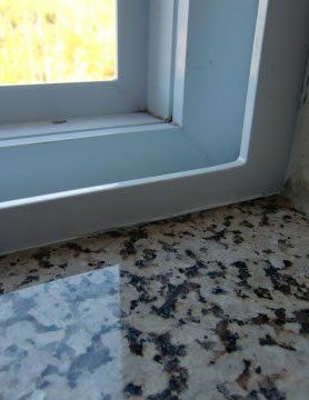 After Vinyl Window Frame Repair — N. Charleston, SC — Surface Specialists
