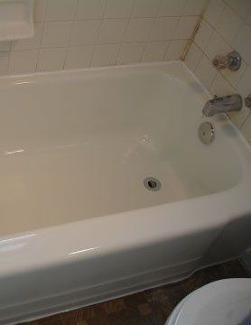 After Refinished Bathtub — N. Charleston, SC — Surface Specialists