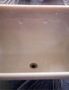 After Cast Iron Sink Refinish — N. Charleston, SC — Surface Specialists