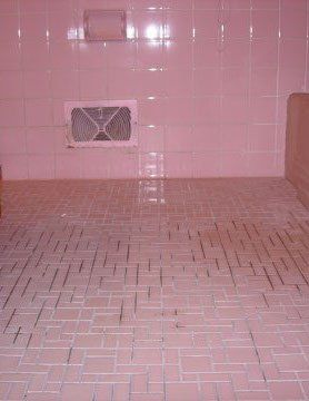 Before Refinished Wall & Floor Tile — N. Charleston, SC — Surface Specialists