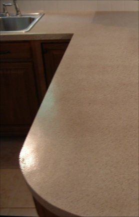 After Multicolor Counter Refinish — N. Charleston, SC — Surface Specialists