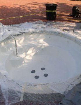 Before Refinished Swim  Spa — N. Charleston, SC — Surface Specialists