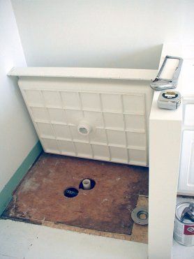 Before Shower Pan Liner & Walls — N. Charleston, SC — Surface Specialists