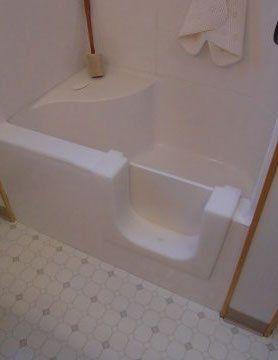 After Shower converted to Tub with Door — N. Charleston, SC — Surface Specialists