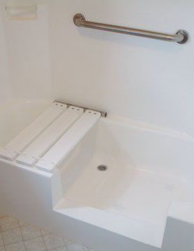 Tub Insert, Seat & Grab Bars — N. Charleston, SC — Surface Specialists