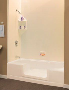 Walk Thru Tub Shower Conversion — N. Charleston, SC — Surface Specialists