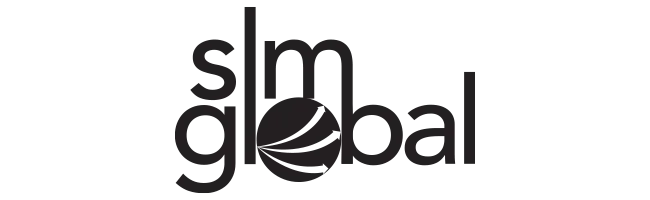 SLM Global logo with text