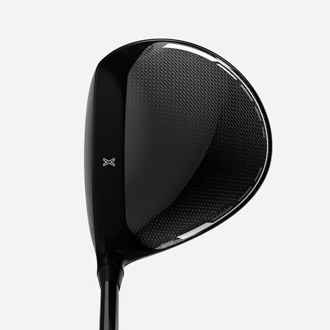 Black PXG 0311 Black Ops golf driver. Black club head with white accents, 9-degree loft.