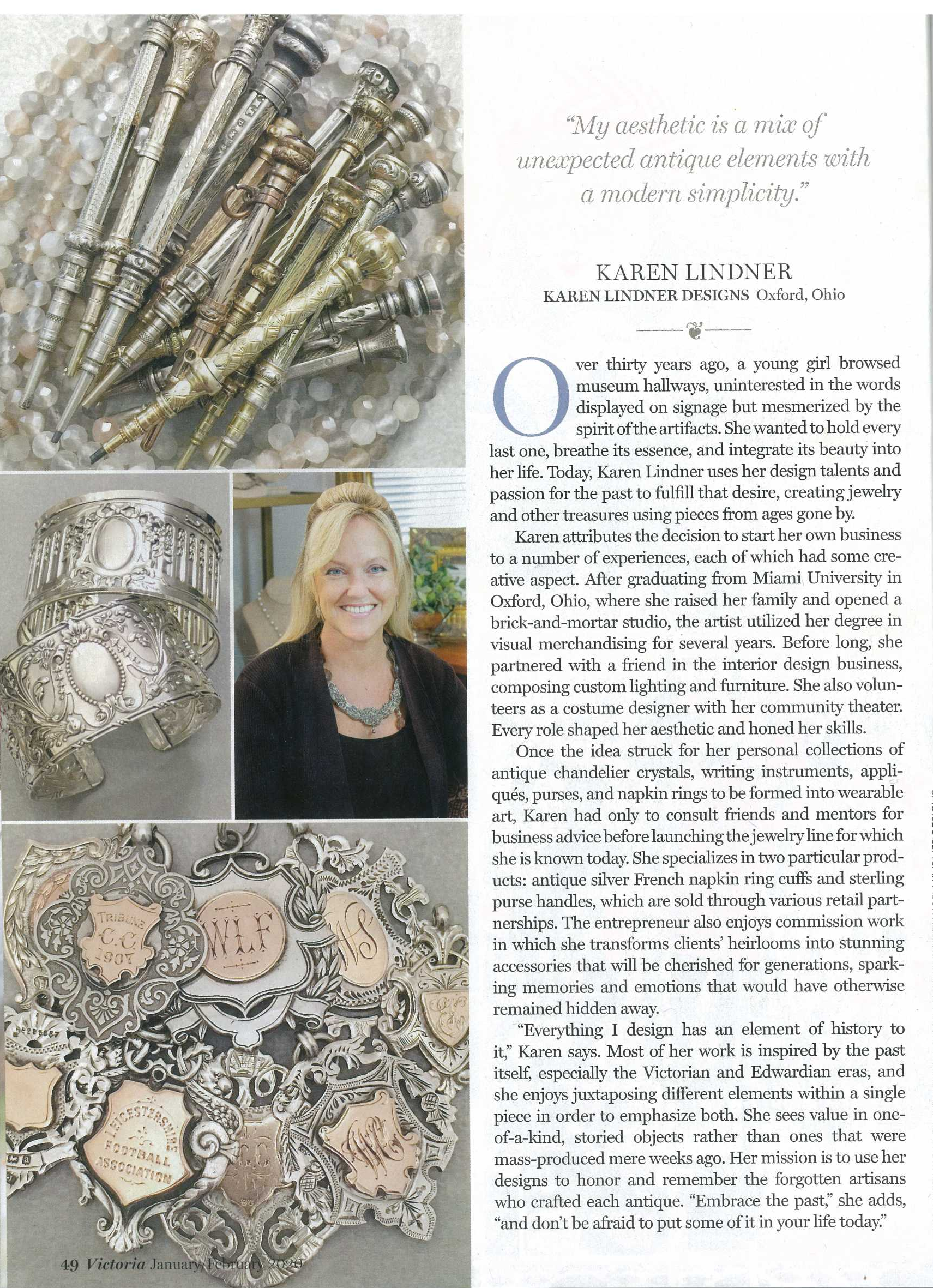 victoria magazine feature article page 2