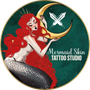 mermaid skin tattoo logo