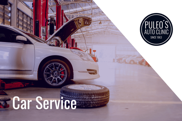 Car Being Service | Puleo's Auto Clinic