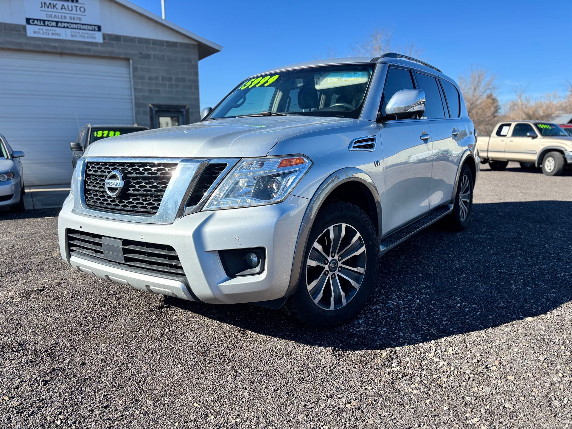 Clean title Nissan Armada, AWD, 3-ROW.