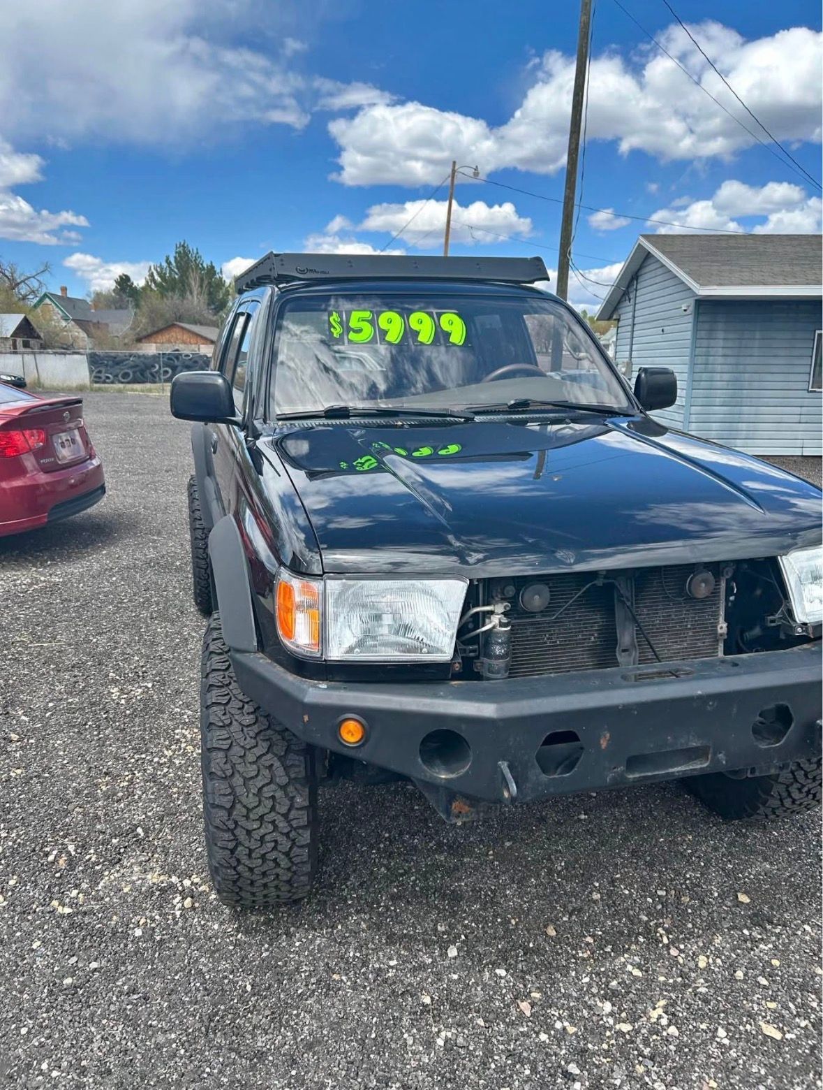 Clean title, 4x4, automatic transmission, custom wheels, off road.