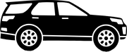 black suv icon