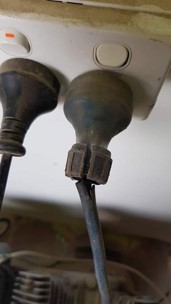 Broken Power Cord — Coastal Test & Tag in Bonville, NSW
