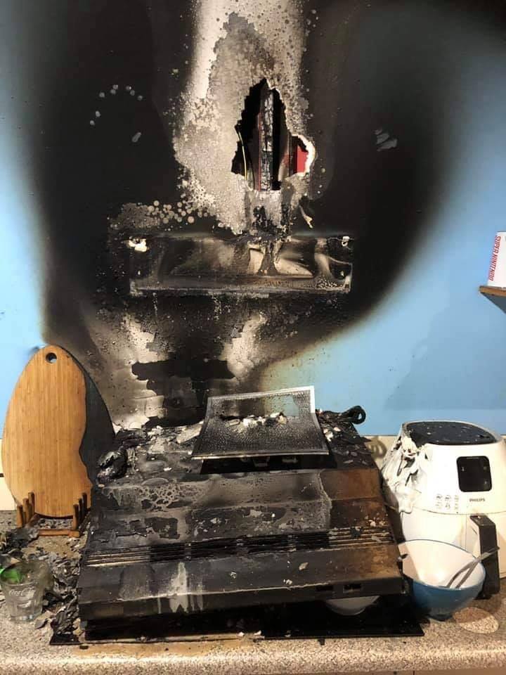 Burned Electric Appliances — Coastal Test & Tag in Bonville, NSW