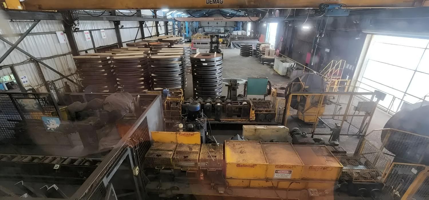 An Aerial View of a Warehouse Filled With Lots of Machinery — Coastal Test & Tag in Yamba, NSW