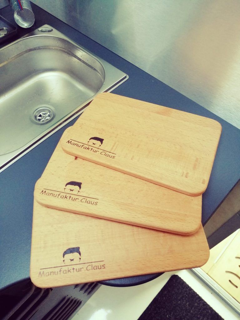 Schneidebrett Camping