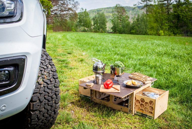 Mobile Campingküche