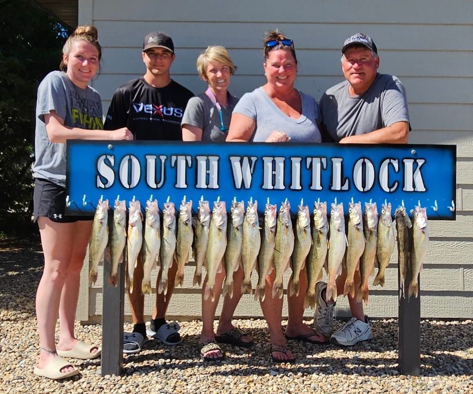 Lake Oahe Fishing Report - Gettysburg - Whitlock Bay