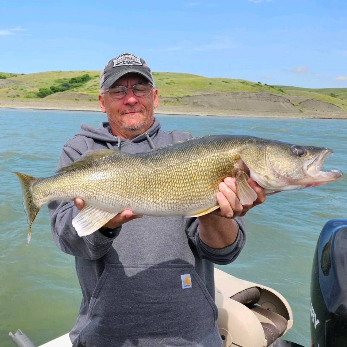 Lake Oahe Fishing Report - Gettysburg - Whitlock Bay