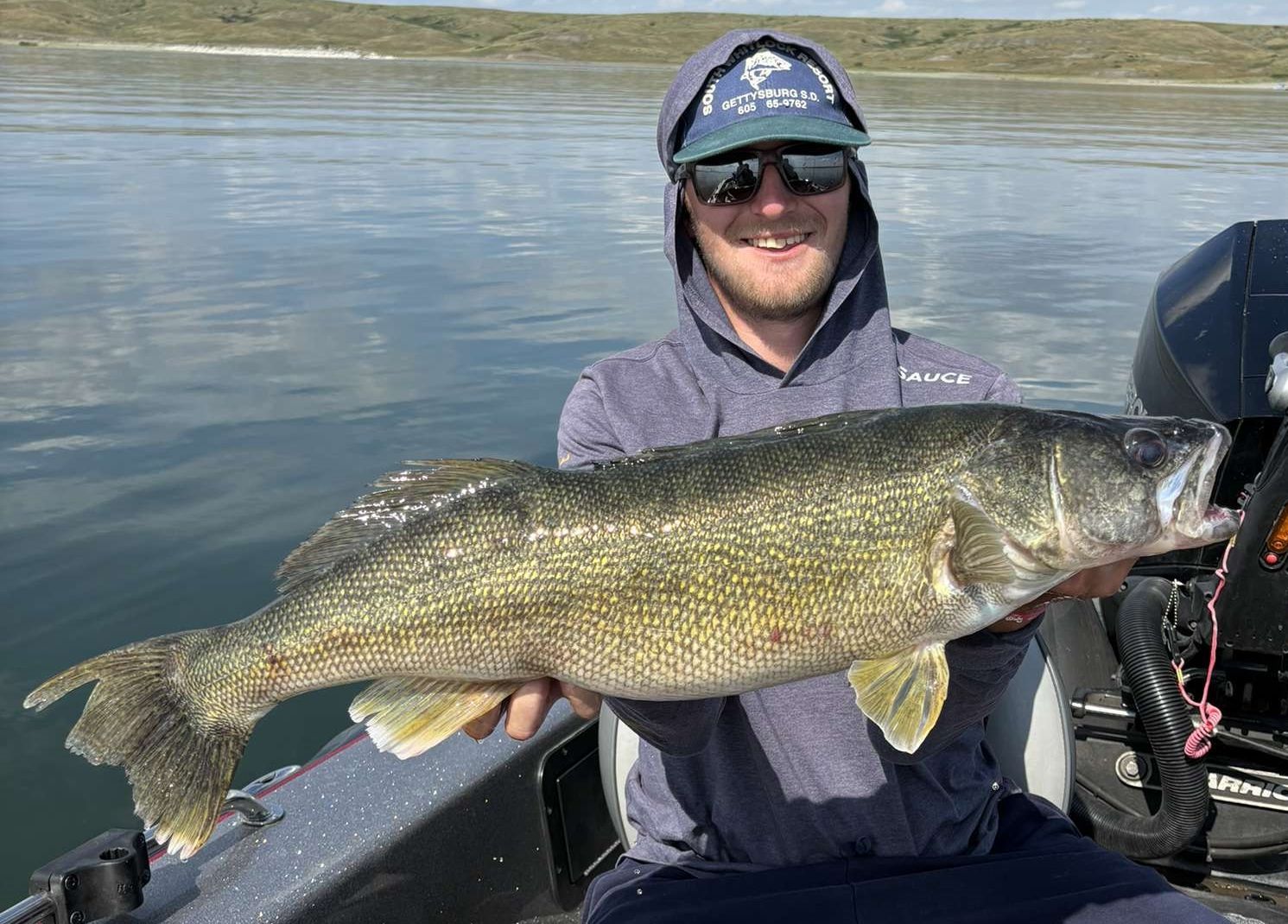 Lake Oahe Fishing - Gettysburg - Whitlock Bay