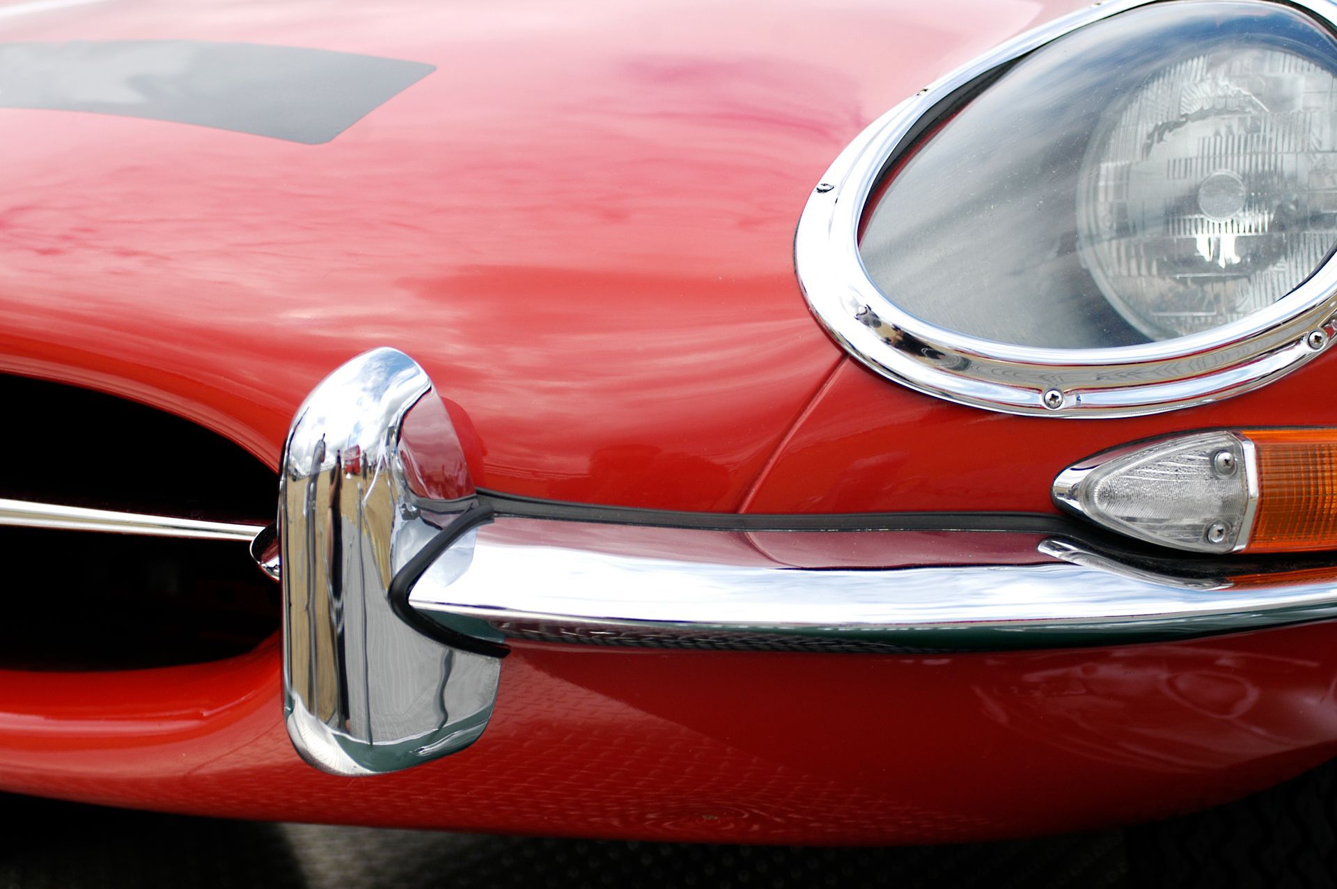 Jaguar front close-up showcasing quality and precision in Jaguar Maintenance care.