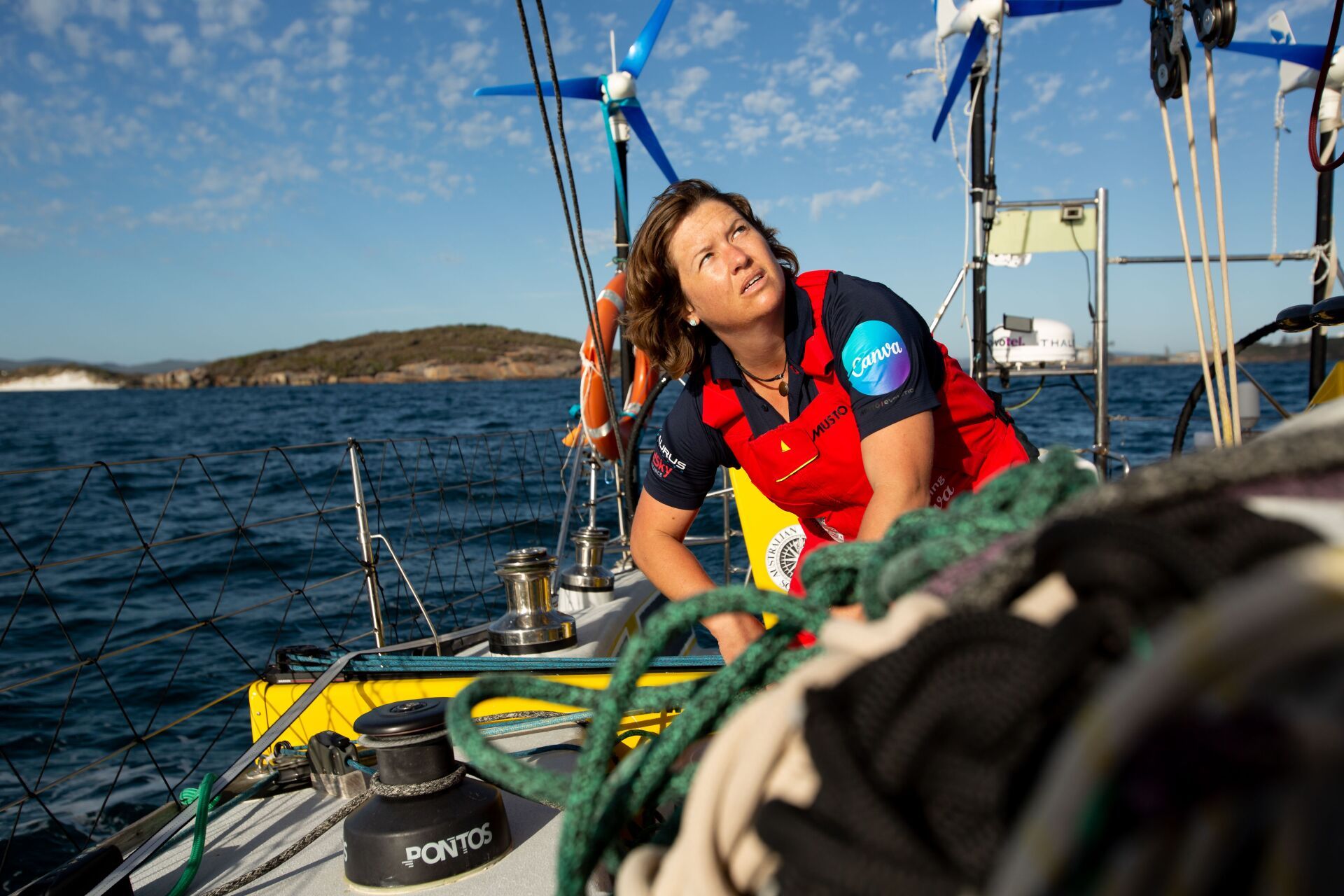 Lisa Blaire sailing