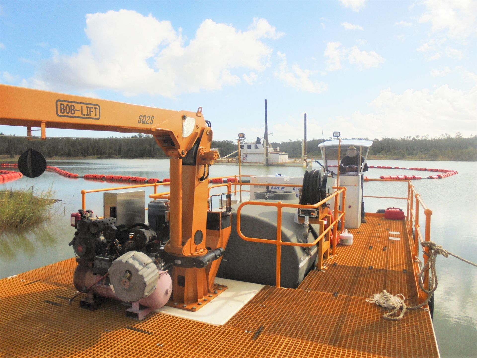11m Barge Work Boat | Gold Coast Qld | Oceanic Design & Survey
