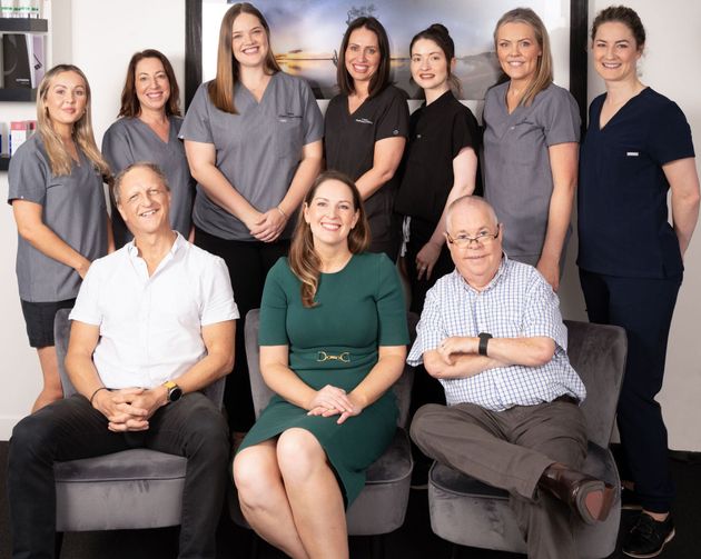 A Group of People Standing in Front of Coastal Skin & Laser — Coastal Skin & Laser in Tewantin, QLD