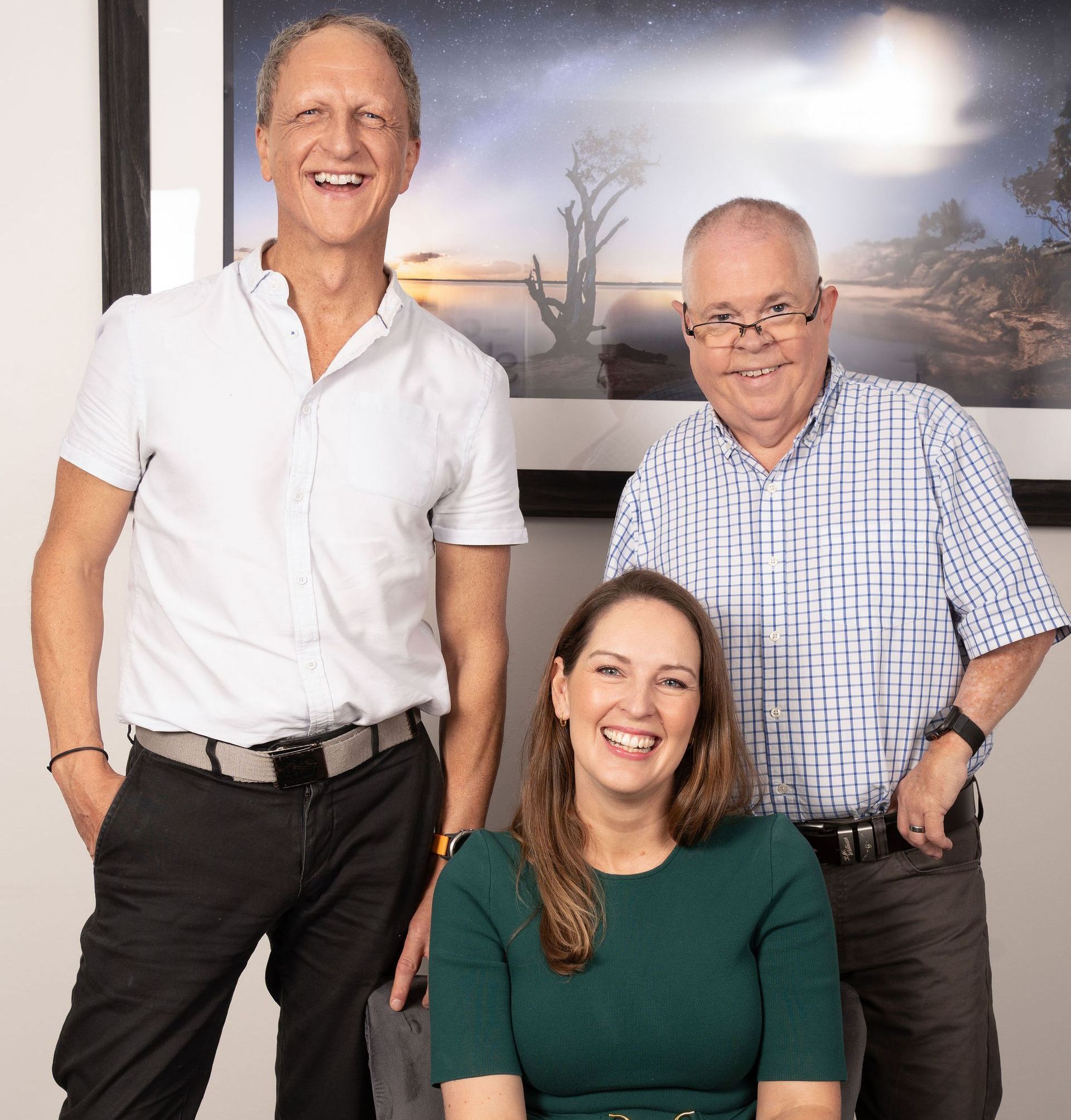 A Woman is Sitting on a Couch — Coastal Skin & Laser in Tewantin, QLD
