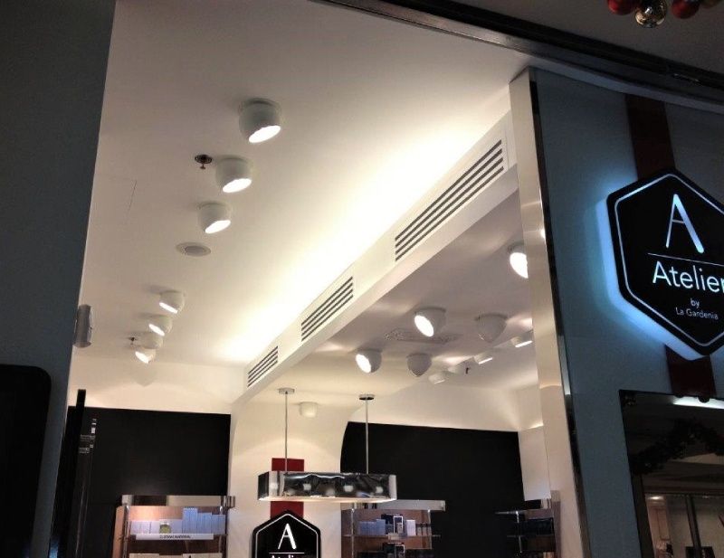 Soffitto negozio Atelier