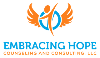 A logo for embracing hope counseling and consulting llc