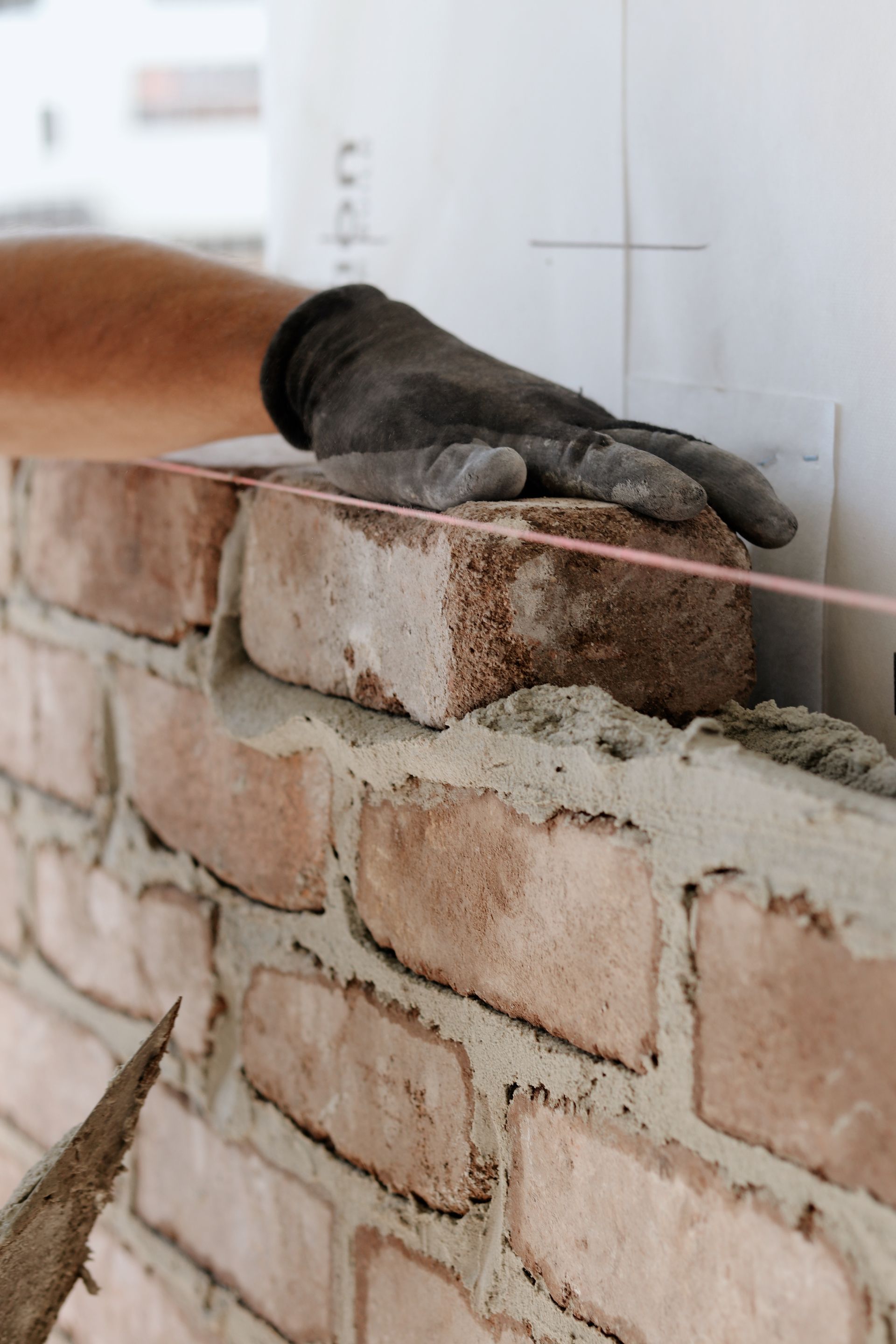 Bricklayer Laying Bricks — Ryan's Bricklaying In Maitland, NSW