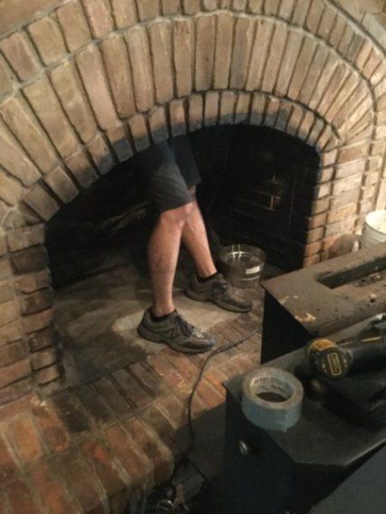 chimney and fireplaces