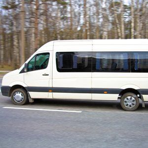 a well maintained and spacious minibus