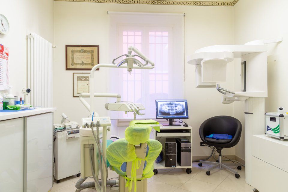 sala di ambulatorio odontoiatrico