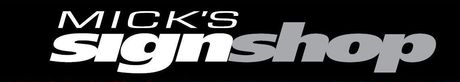 Mick’s Sign Shop - logo