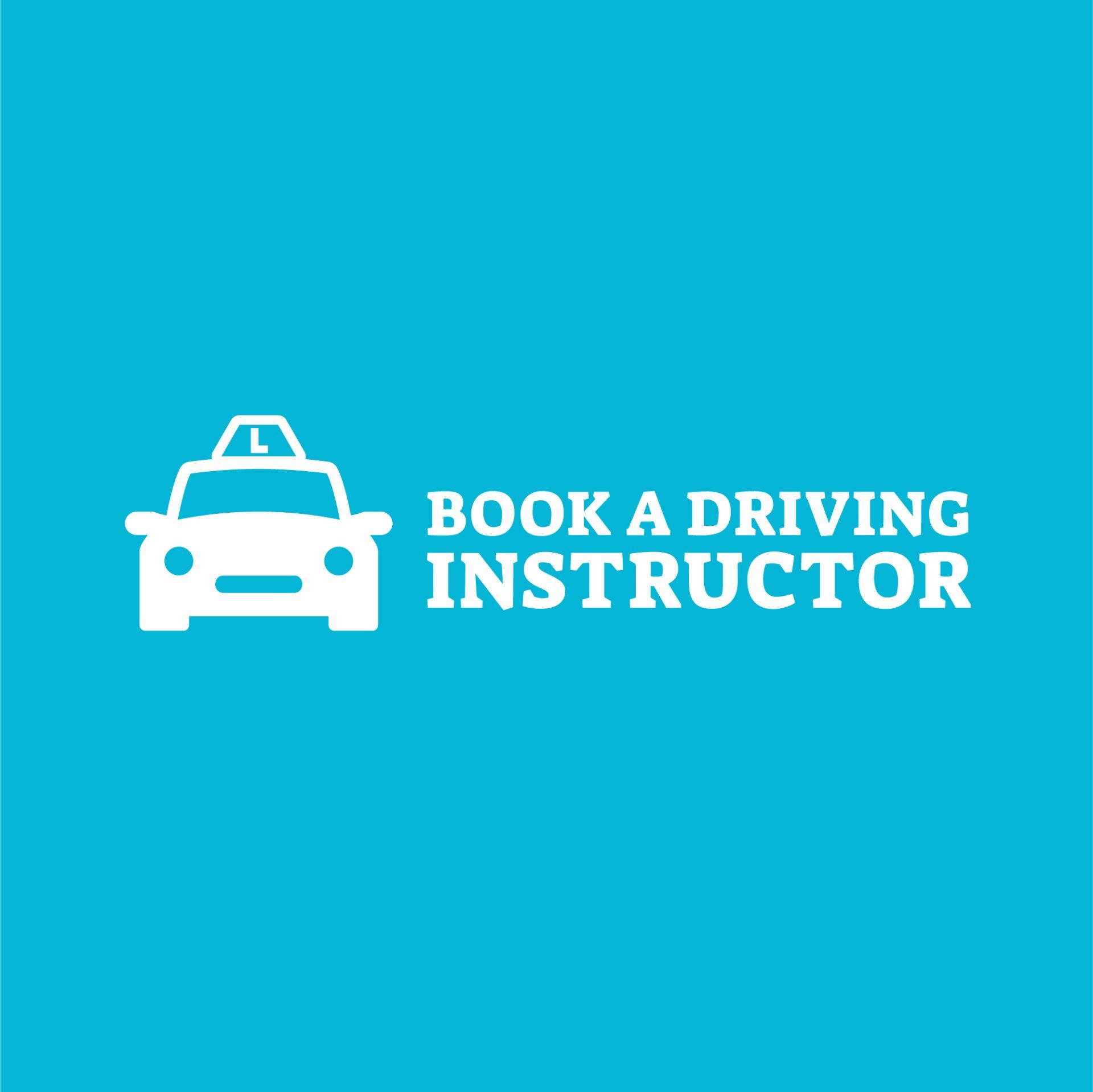book a driving instructor logo