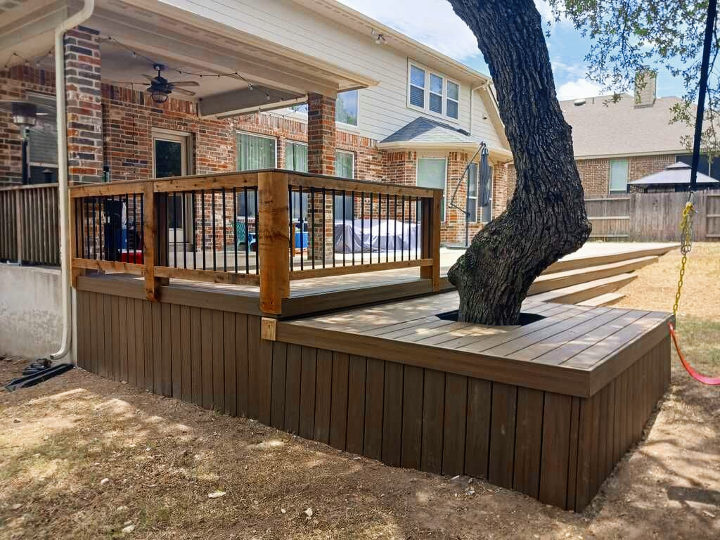 back patio pergola
