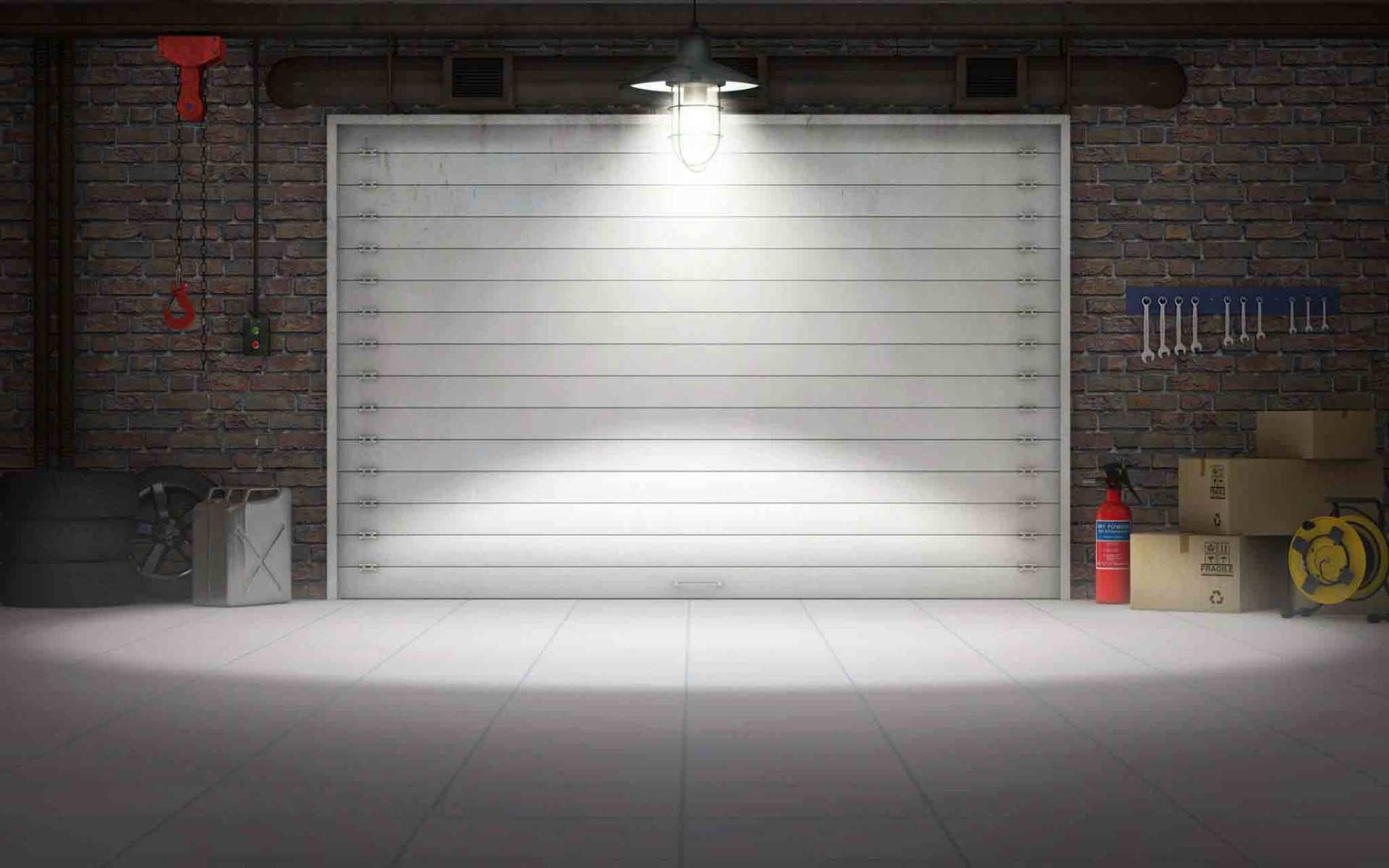Garage with tools - garage door openers in Ardmore, PA