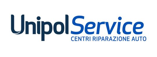UnipolService logo in blue with “Centri Riparazione Auto” text underneath