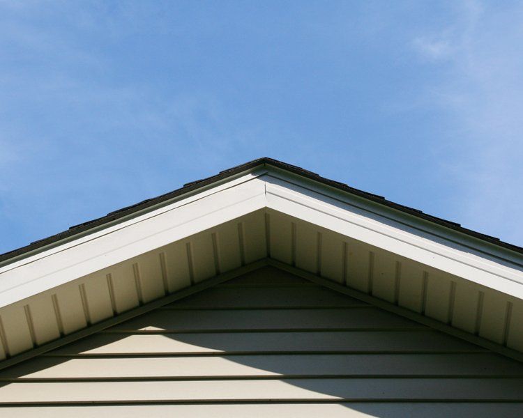 House Roof Peak — Longmont, CO — Longspeak Seamless Gutters and Exteriors LLC
