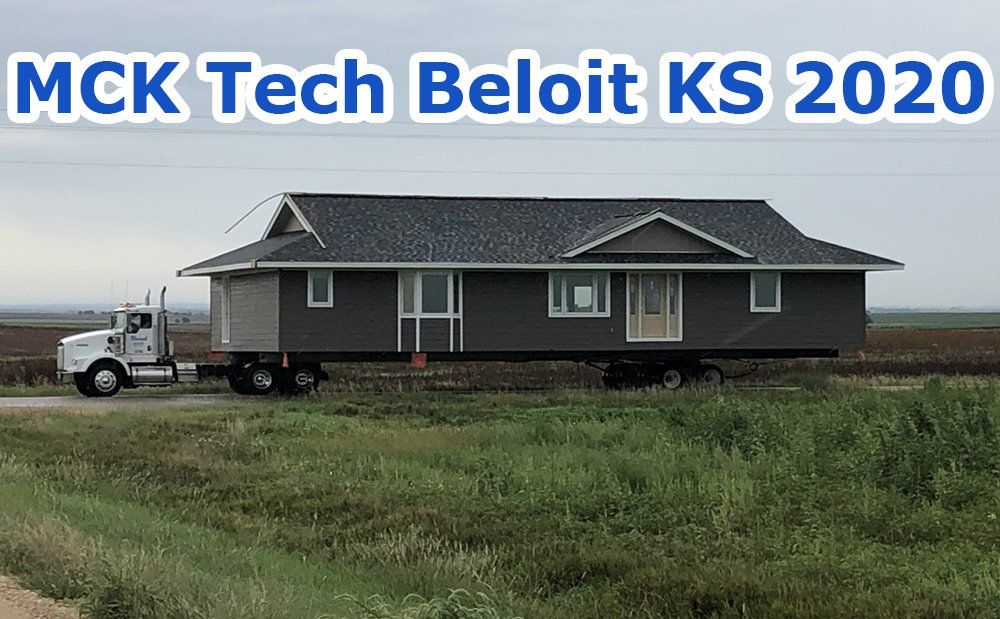 MCK Tech Beloit KS 2020 - Votec House Moves in Moundridge, KS