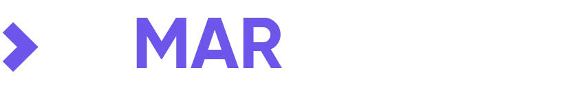 A palavra mar está escrita em roxo sobre fundo branco.