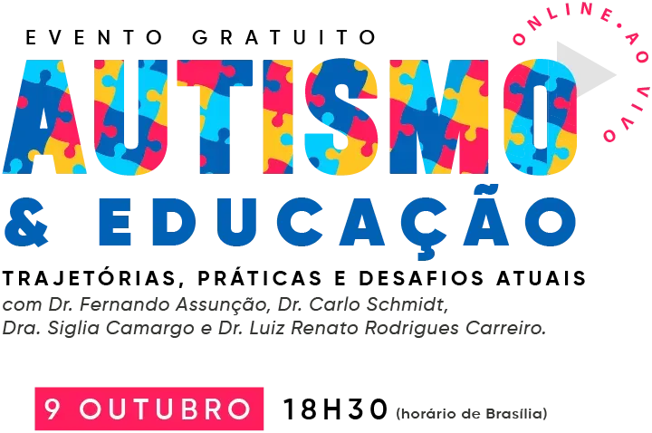 Um fundo branco com um banner roxo e azul que diz participe do evento.
